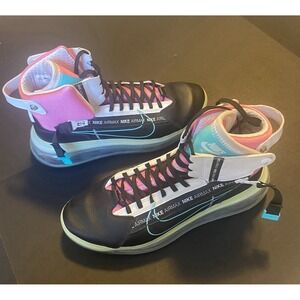 Nike Air Max 720 Saturn South Beach AO2110-002 Men's 9.5 Miami Vice High Tip Zip